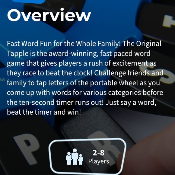 Tapple Board Game - Picture 3 of 3